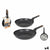 Set di padelle MasterChef 2,5 mm (4 Unità) - Augustea Shop