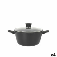 Casseruola con coperchio MasterChef 28 cm (4 Unità) - Augustea Shop