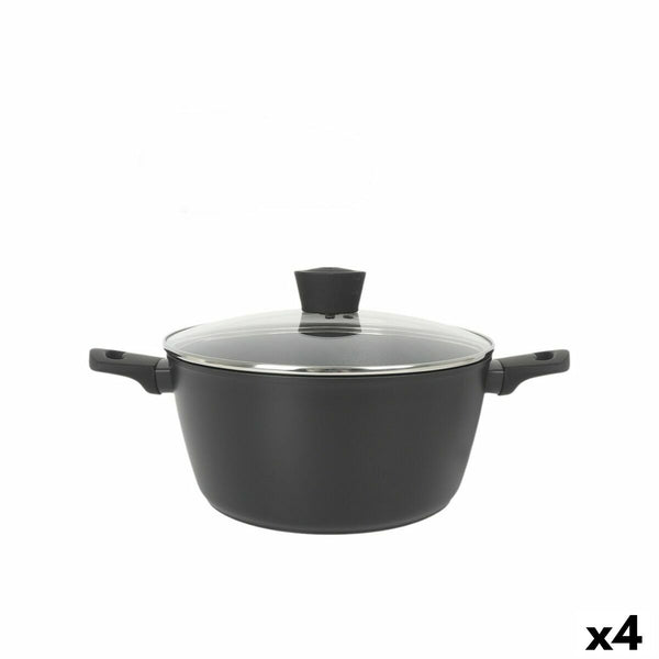 Casseruola con coperchio MasterChef 28 cm (4 Unità) - Augustea Shop