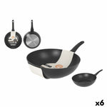 Padella Wok MasterChef 28 cm (6 Unità) - Augustea Shop