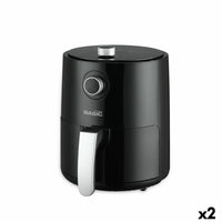 Friggitrice ad Aria Basic Home Nero 1200 W 2,3 L - Augustea Shop