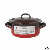 Casseruola La Estrella Fuego 1L Ø 14 x 7 cm (6 Unità) - Augustea Shop