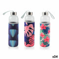 Water bottle Bewinner Glass 600 ml (24 Units)