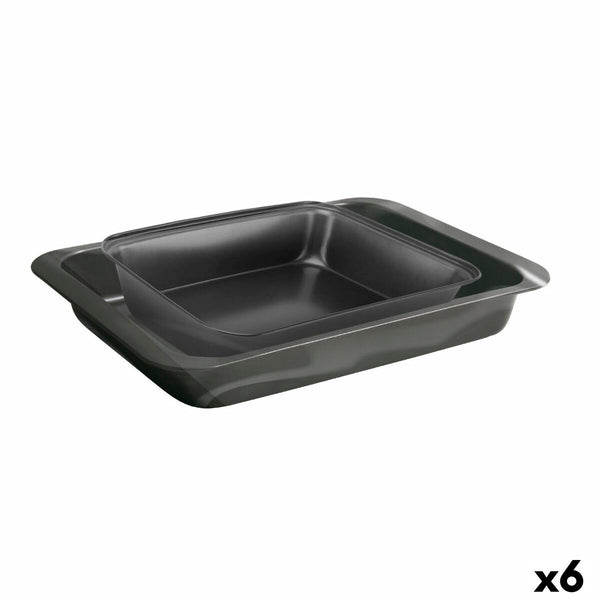 Vassoio da Forno Quttin Rettangolare 34 x 24 cm 42 x 29 cm (2 Pezzi) (6 Unità) - Augustea Shop