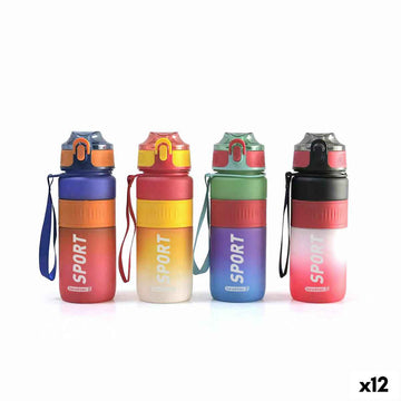 Water bottle Bewinner Multicolour 0,75 L 7,6 x 27,5 cm (12 Units)