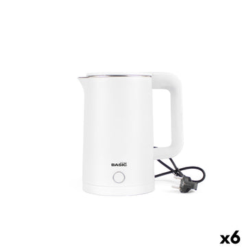 Bollitore Basic Home Bianco 1500 W 2 L (6 Unità)