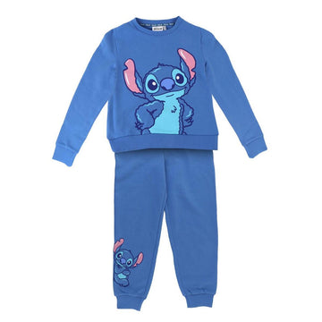 Tuta da Bambini Stitch Azzurro