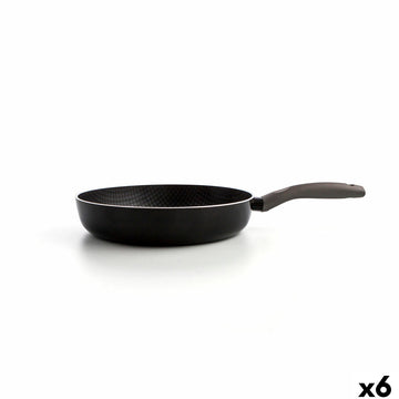 Pan Quid Honey Black Metal Ø 28 cm (6 Units)