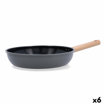 Padella Bidasoa Mia Grigio Metallo Ø 28 cm (6 Unità)