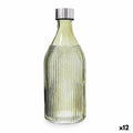 Bottiglia d'acqua Quid Maison Verde Vetro 1 L (12 Unità)