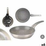 Padella Kinvara 3 Argentato Alluminio Bachelite Alluminio Forgiato (6 Unità) - Augustea Shop