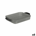 Griglia Kinvara Bianco Rosso Grigio Silicone Alluminio 32 x 25 cm