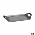 Barbecue Kinvara White Red Grey Silicone Aluminium 34 x 26 cm