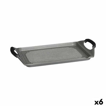 Barbecue Kinvara White Red Grey Silicone Aluminium 34 x 26 cm