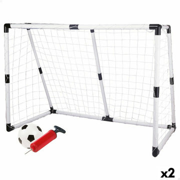 Rete da Calcio Colorbaby 190 x 132 x 90 cm (2 Unità)