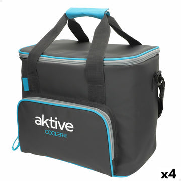 Frigo Portatile Aktive 20 L 32 x 28 x 23 cm Nero (4 Unità)