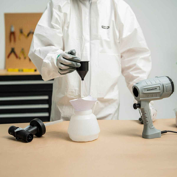 Pistola Elettrica per Verniciatura a Spruzzo InnovaGoods 500 W 1 L Grigio (Ricondizionati B)